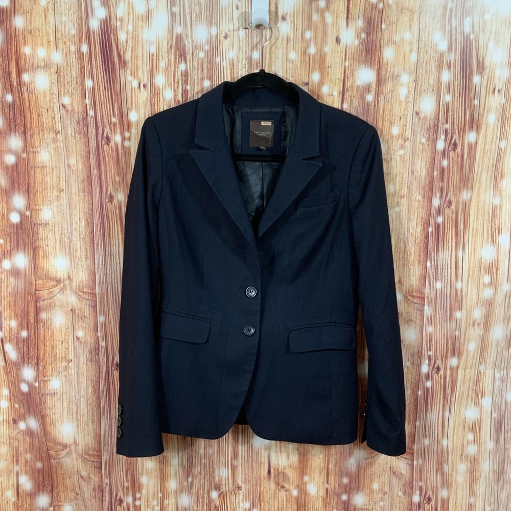 The Limited Collection Size 8 Navy Career Jacket